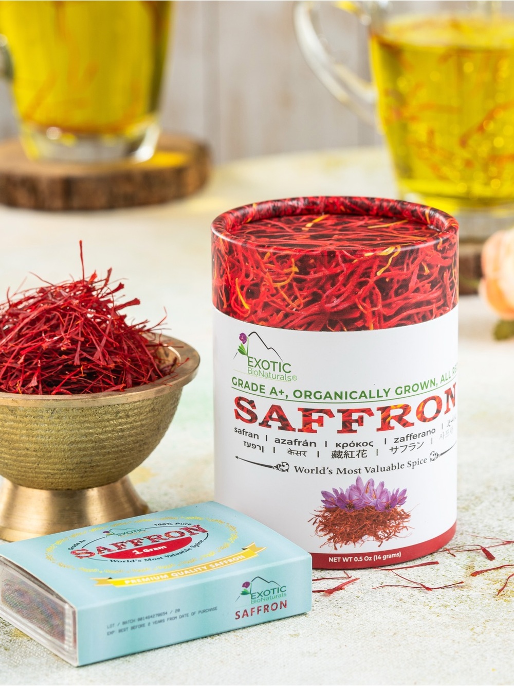 Saffron - Organically Grown, Genuine Quality